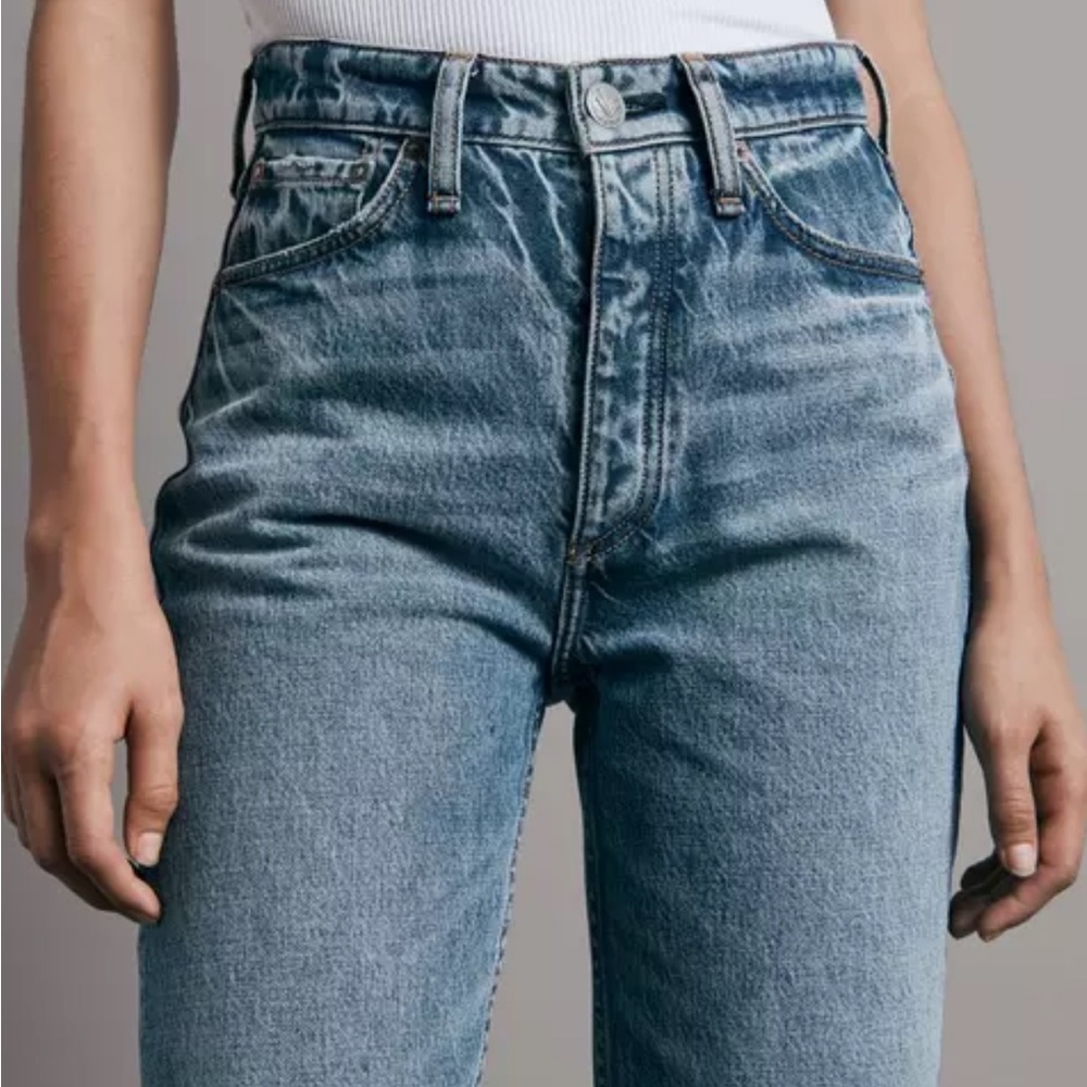 RAG & BONE Alex high rise straight Jean